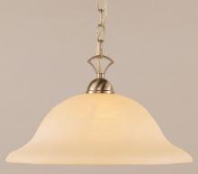 Trans Globe 9283 BN - 1 LT PENDANT-DOWN-MBZD GLS